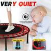 101cm Faltbares Trampolin mit Griff – Premium Elastisch – Schwarz