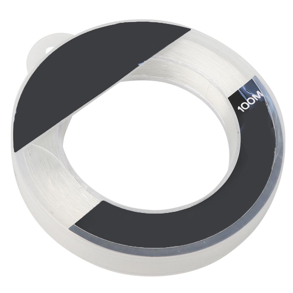 100M Nylon White Transparent High Performance Sea Fishing Line Super Strong Recovery UV Resistant Fish Wire20#
