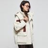 Tatu Women's Casual Color-block Down Parka
