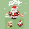 ToylinX Mini Christmas Building Blocks Set For Kids Christmas Tree Snowman Adorable Santa Claus Assembly Model ABS Kids Toy Gift
