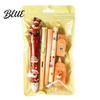 School Gift Sets for Winter Holidays 6PCS Christmas Stationery Set Students Cute Patterns Print Festive Theme Pens Homework Practical Supplies,
