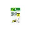 OWNER SBL-35 Single 35 Barbless Hook 8 11607 Fishing Hook