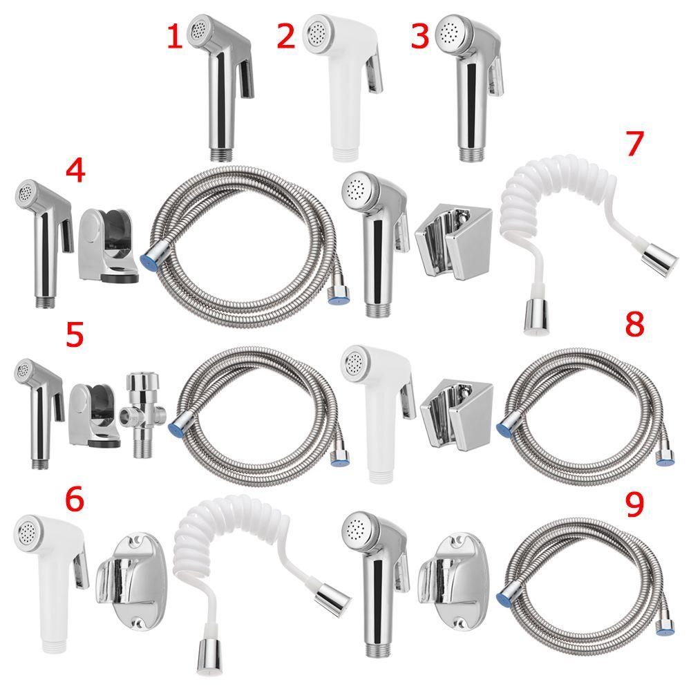 Stainless Steel Toilet Accessories Hand Sprayer Bidet Shower Toilet Bidet Sprayer Hand Bidet Faucet Shower Head