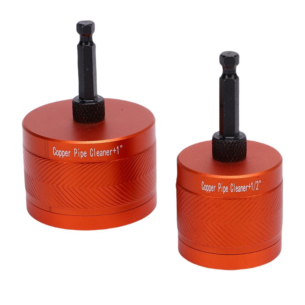2pcs Metal Copper Pipe Cleaner Set for Cleaning Rusting Paint On Copper Pipes Various Metal Pipes
