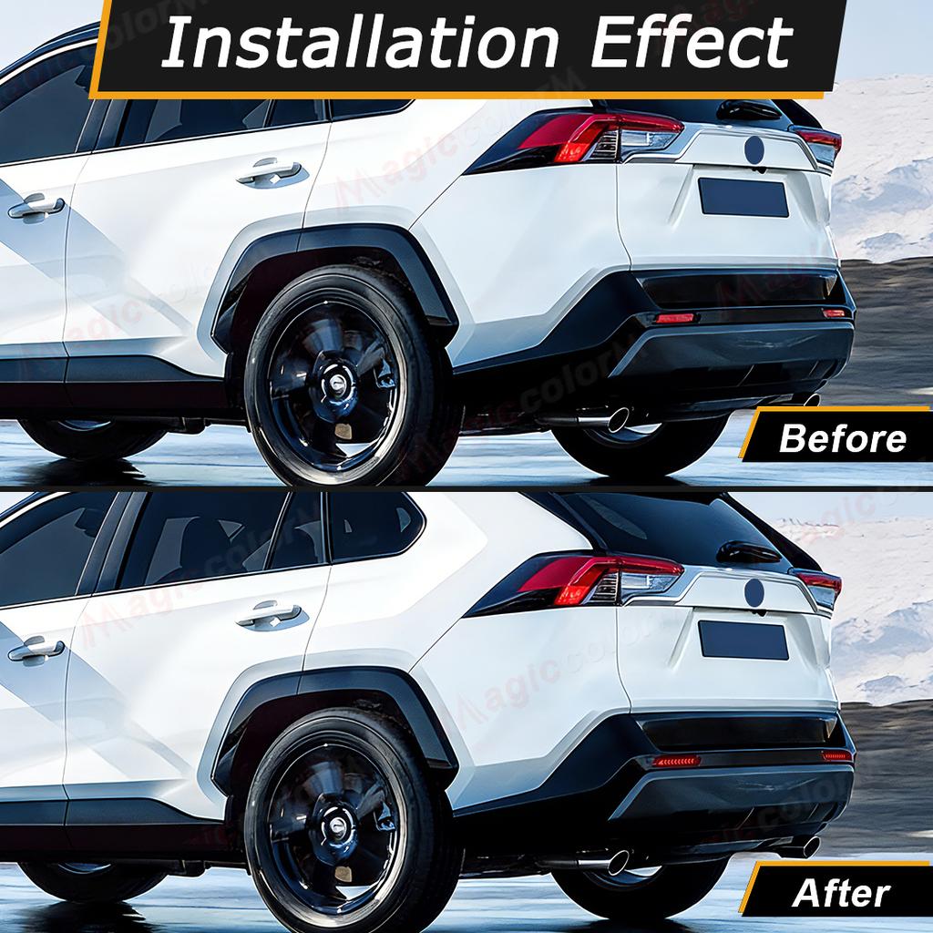 Fast Delivery Led Rear Bumper Light Rear Bumper Reflectors Tail Light for Toyota RAV4 2019 2020 2021 2022 2023 2024 2025