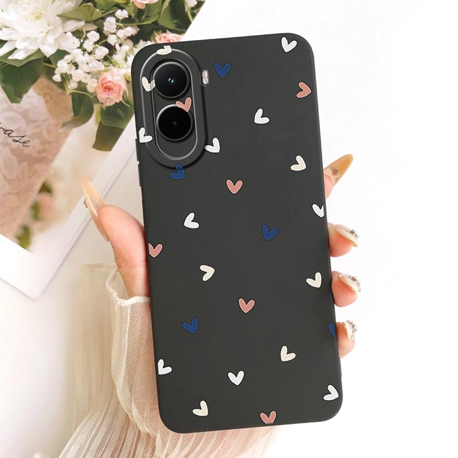 

For Xiaomi Poco M7 Plus Case PocoM7 4G Pretty Girl Sunfower Painted Phone Case For Xiaomi Poco M7 Pro PocoM7 Plus 5G Soft Fundas Poco M7 Plus