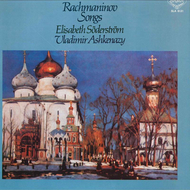 

LP Record ELISABETH SODERSTROM VLADIMIR ASHK Rachmaninov Songs SLA6121 LONDON 1976 Japan Obi Classical Used