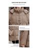 2024 Winter Women's Chinese Style Hooded Coat - Tassel, Fashionable, Loose-Fit, Slimming Down Cotton Outerwear