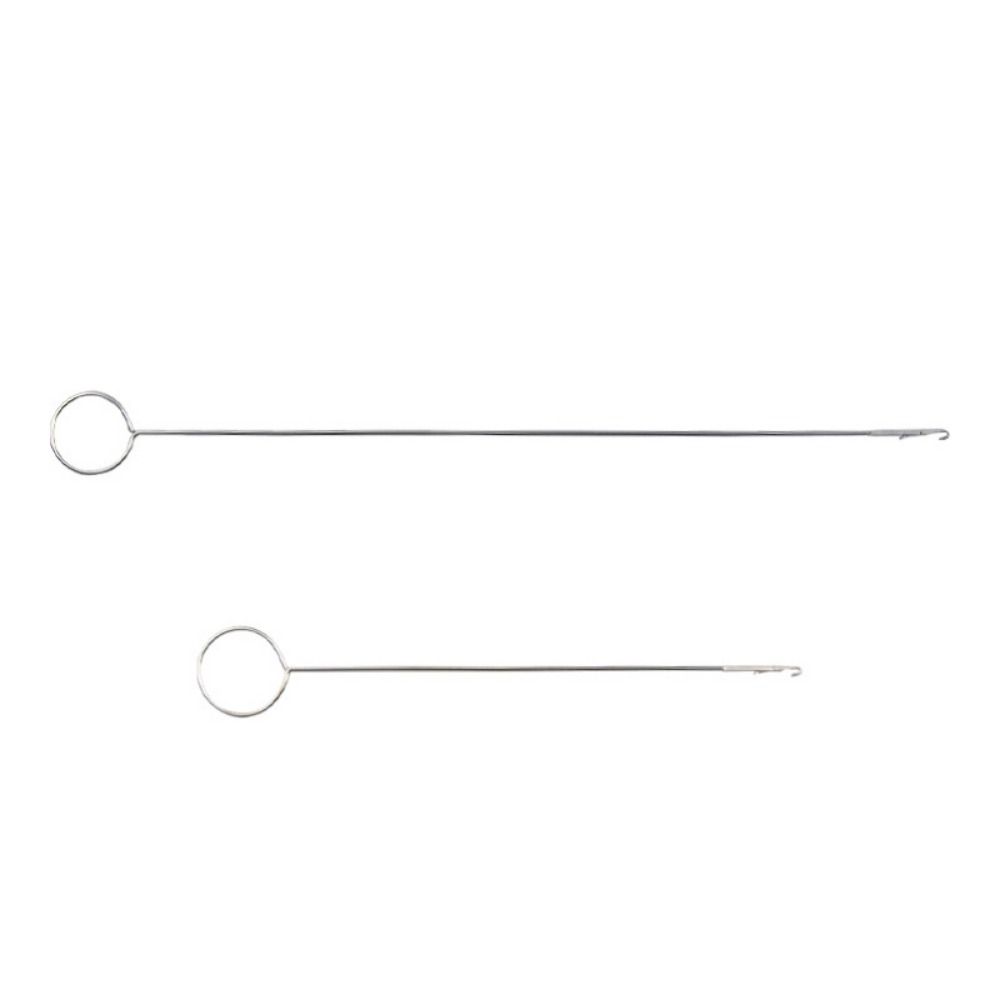 Non-rust Stainless Steel Sewing Loop Turner Hook Sewing Tools Fabric Flipper Threading Device