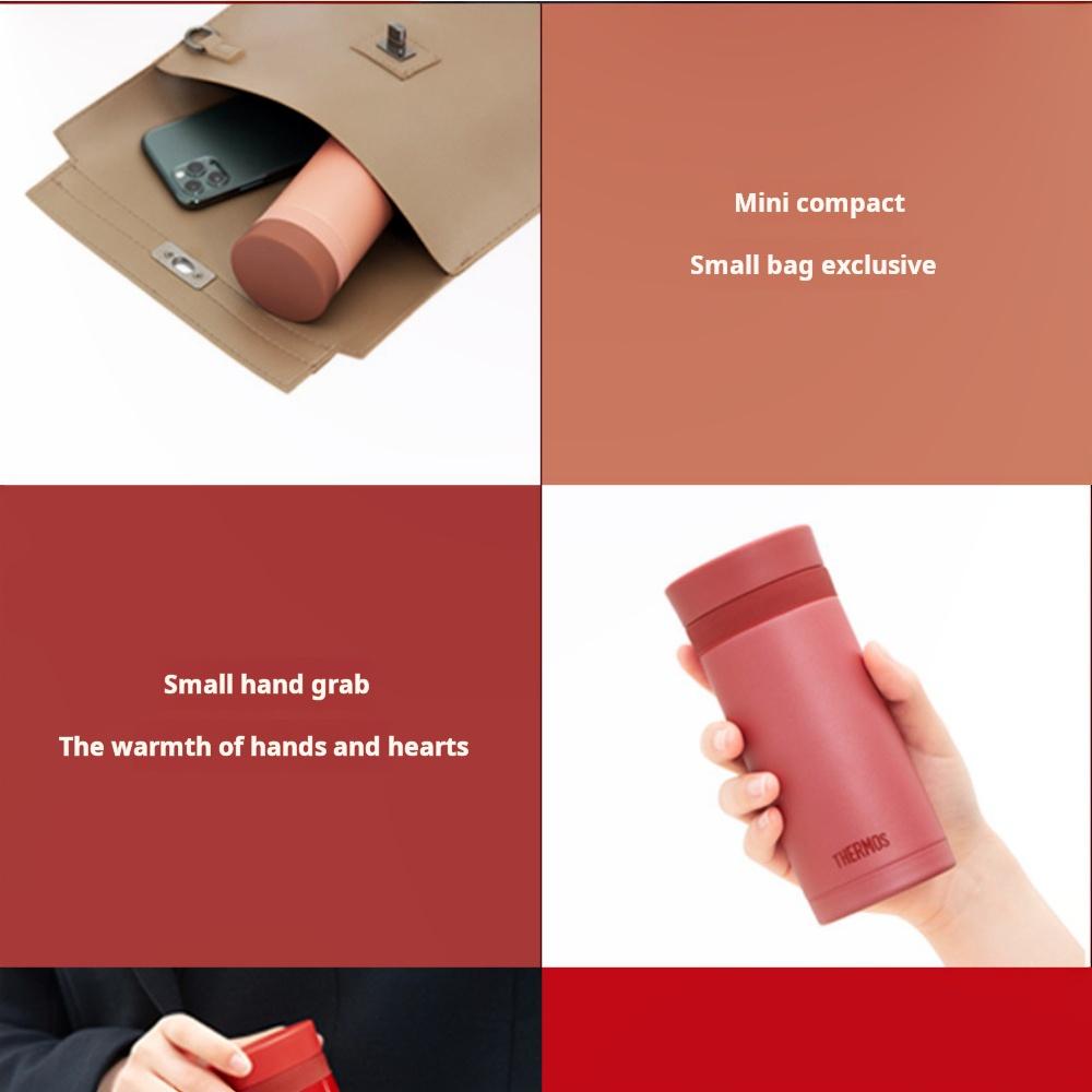 New Thermal Cup Daily Office Outdoor Red Series Thermal Cup Portable Small Capacity Gift Festival Gift TCNC-200