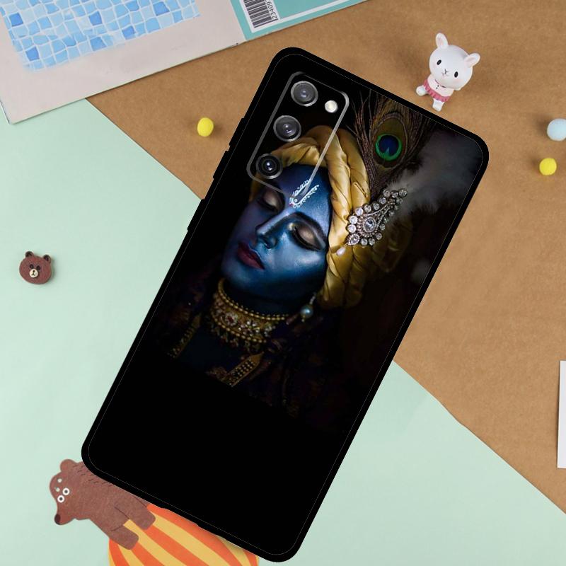 Indisk Gud Lord Krishna Mjukt Fodral För Samsung Galaxy S24 Ultra S9 S10 S20 S22 S21 Plus S23 FE S25 Ultra Funda Cover