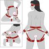 Bondage Handcuffs Thigh Cuff Sex Toy Set Sexy Adult Female Open Leg Hand Restraint Sextoy Kits Eye Patch Waist Strap System