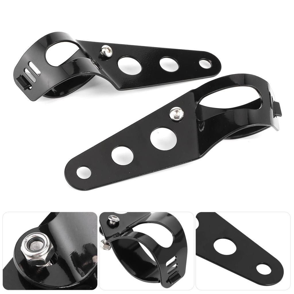 Motorcycle Universal 35mm‑43mm Headlight Mount Bracket Fork Headlamp Holder for Honda