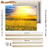 RUOPOTY Picture By Numbers Sunflower Flower Wall Art Unique Gift HandPainted Paint By Number Butterfly Decoration