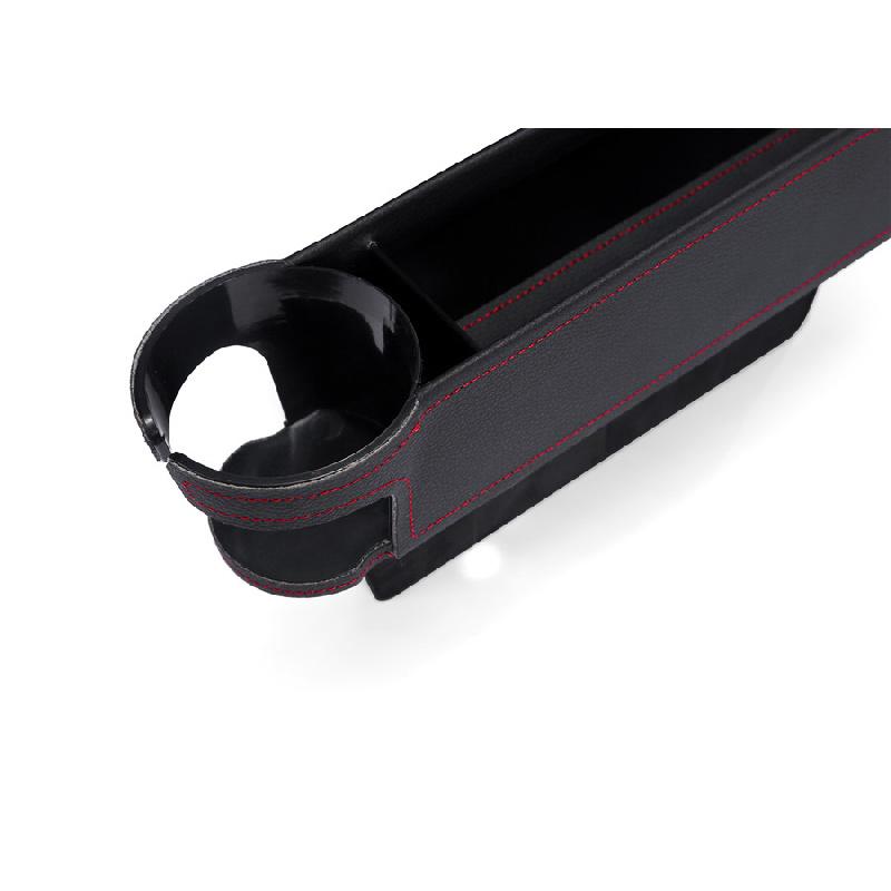 New Car Seat Gap Organizer Vehicle Crevice Storage Box Accessories Cup Holder Black