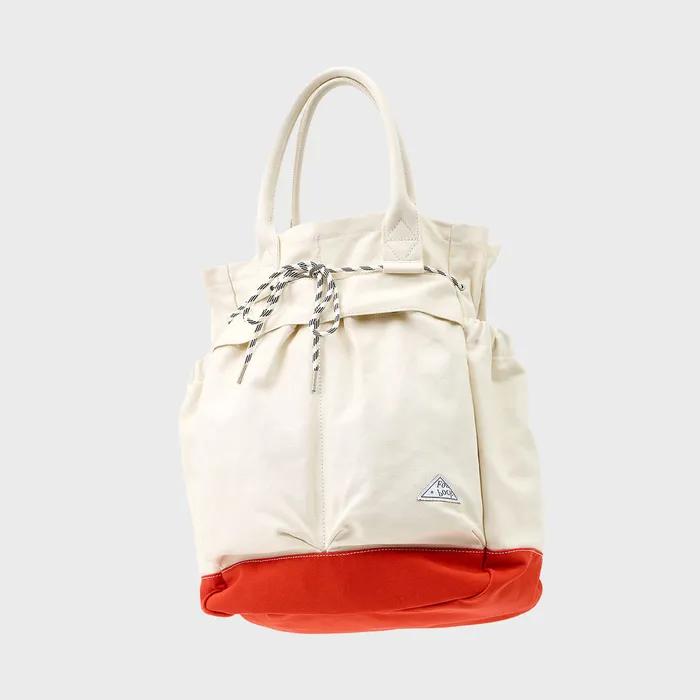 PLATE CANVAS BAG ORANGE