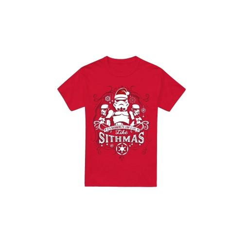 Star Wars Mens Beginning To Look A Lot Like Sithmus Christmas T-Shirt