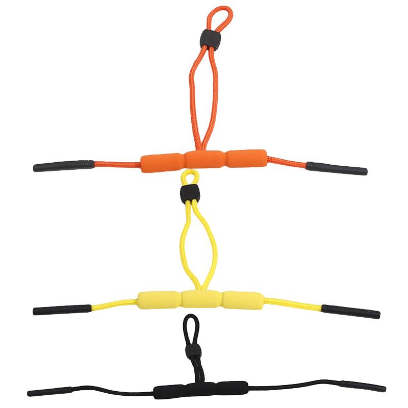 Floating Sunglasses Strap Anti Lost Sports Glasses Lanyard With Foam Float For Swimming Diving Anti Slip Glasses Chain 1/2/3PCS