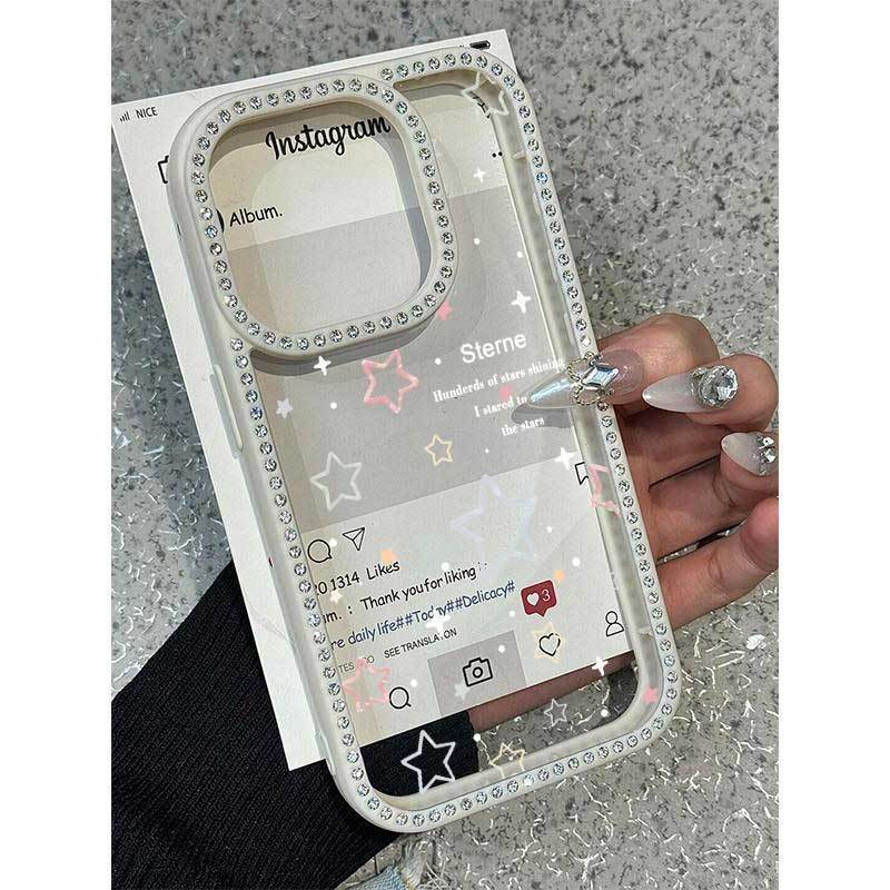 

Подходит для чехла для телефона Apple 15promax 16/14Plus Flash Diamond 17 Прозрачный 13 Премиум 12 Apple 17PROMAX