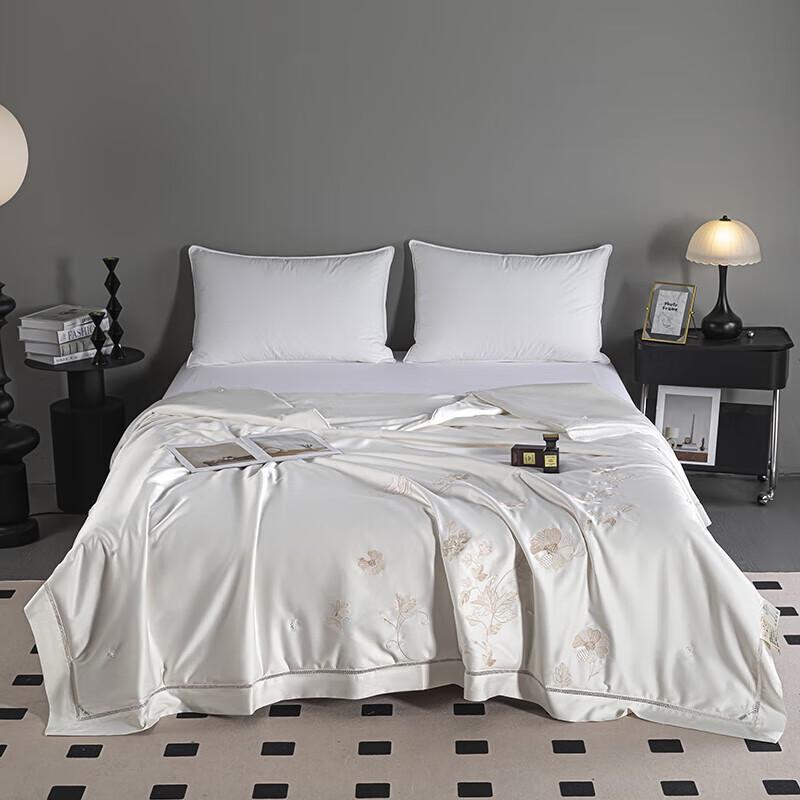 FIRS Jiangnan Su Embroidery Tussah Silk Summer Quilt