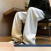 Loose Sports Pants Men's Spring Retro Gray Wide-leg Pants Youth Drape Casual Pants Trend
