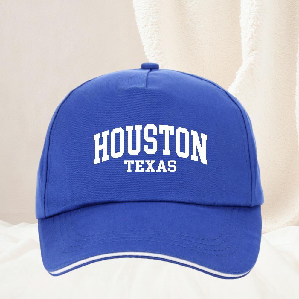 Houston Texas Print baseball cap Unisex Adjustable Dad Hat Outdoor All Seasons Travel Gift Caps Hat