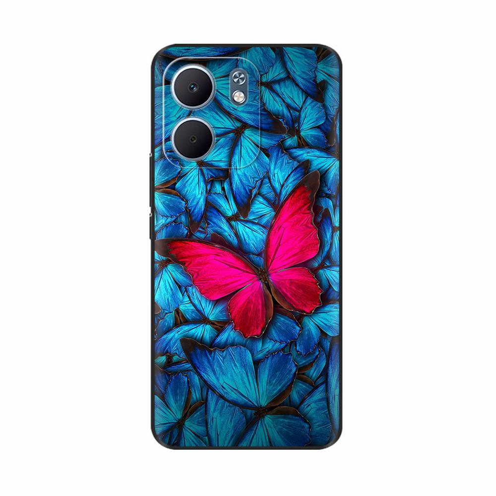 For Oppo A5x 4G 5G Phone Case A5 X Soft Silicone Cat Painted Back Cover For Oppo A5x Case A 5x 6.67" Shockproof Protective Shell