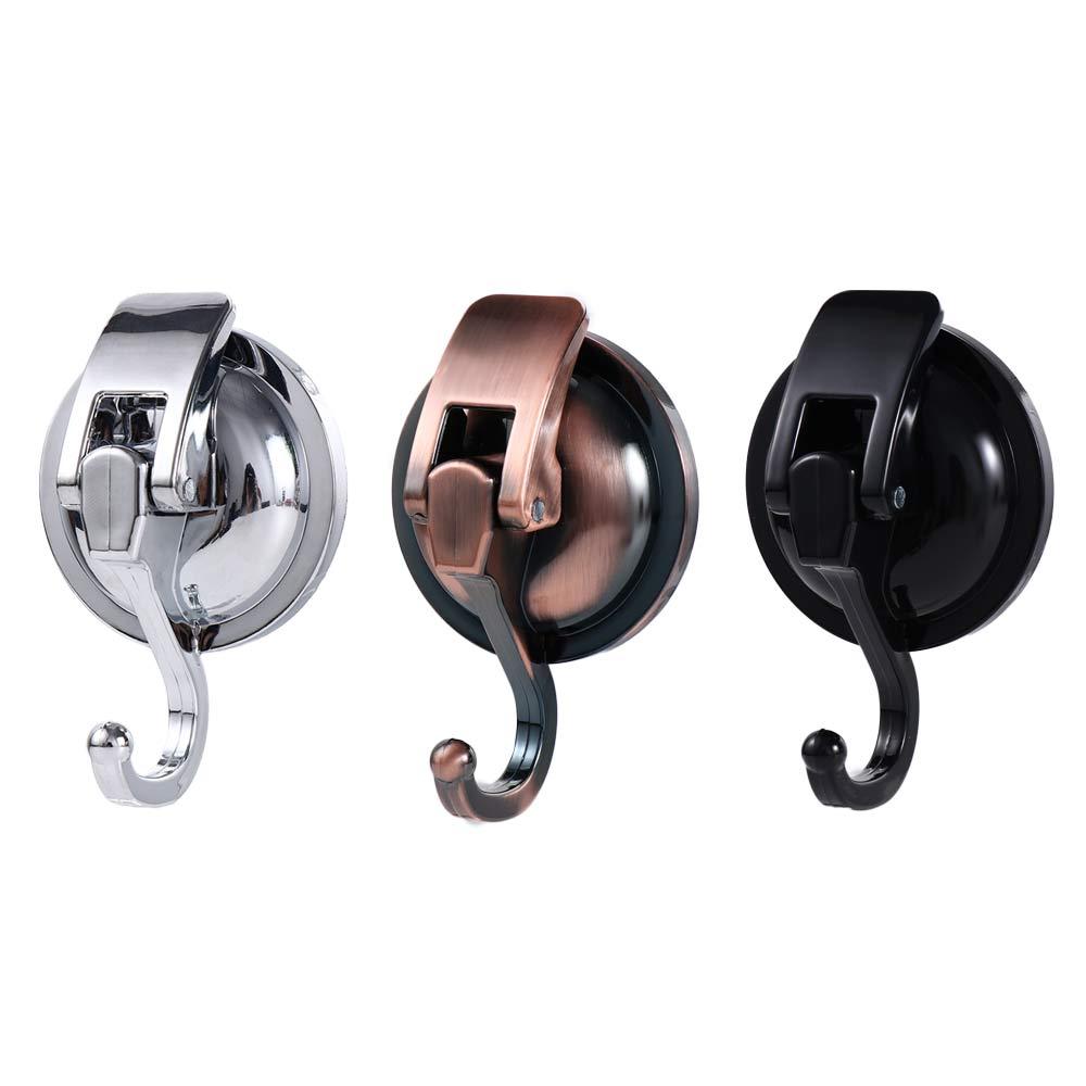 Removable Punching Free Household Suction Cup Hooks Kitchen Hooks Bathroom Storage Wall Hanger