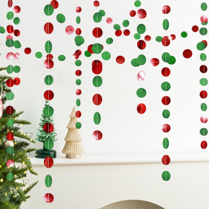 Diameter 5cm DIY Christmas Hanging Decor Festive Holiday Party Decorations Festive Hanging Ornaments