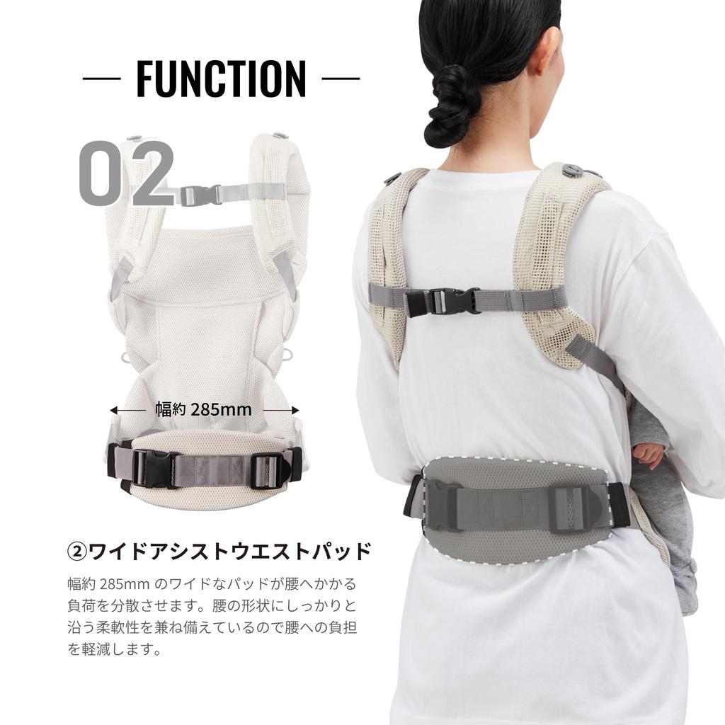 Portbebe Carmate Gri Trei Nuanțe 3 moduri de purtare Purtare cu fața la exterior Purtare în spate De la 0 luni la 36 luni Poate fi folosit de la nou-născuți BB903