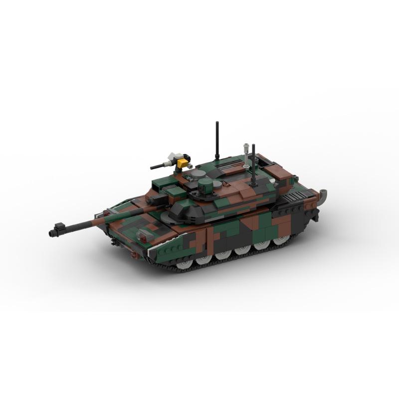 Platinum Brick MOC-34858-2  Leclerc  MBT, 1:33 Scale