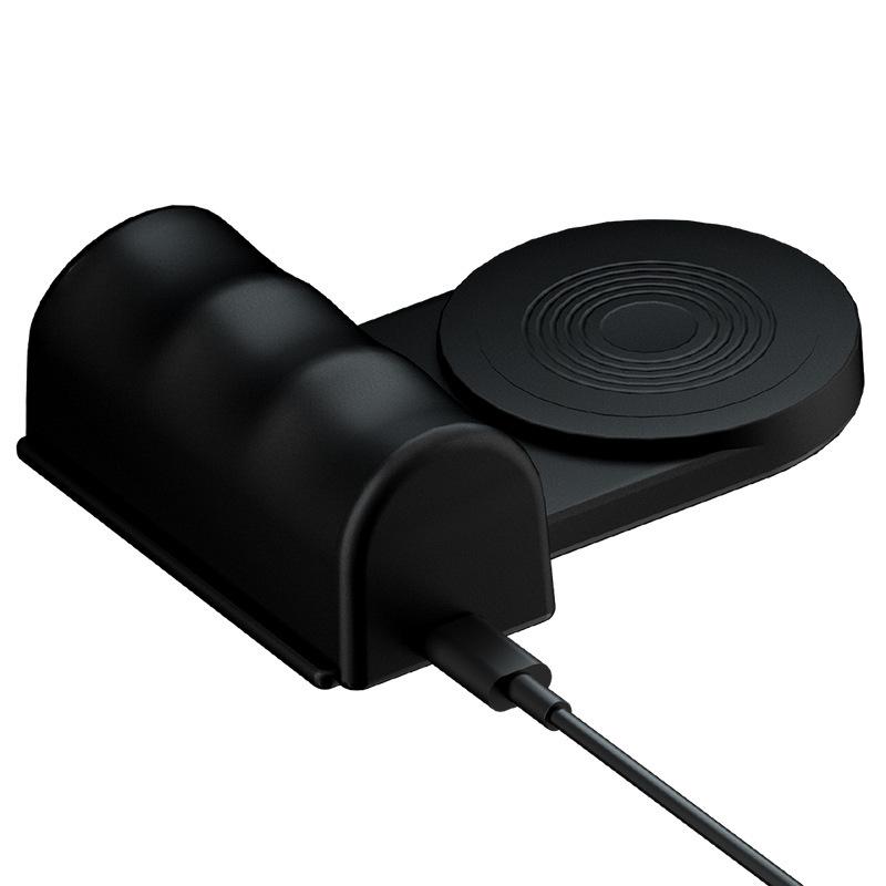 Magnetic Bluetooth Selfie Stick & Wireless Charger: 3-in-1 Multifunctional Desktop Stand