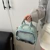 2025 New Trendy Niche Design Transparent Two-dimensional Pain Bag Versatile Large-capacity Simple Portable Shoulder Messenger Bag