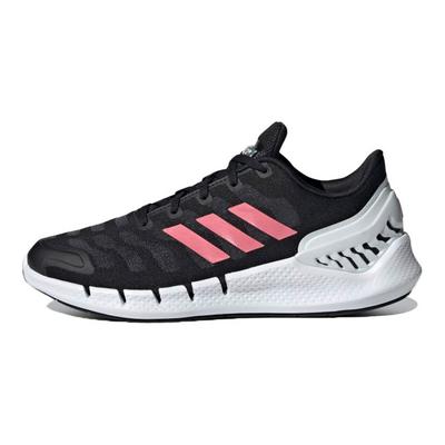 Climacool Ventania Wygodne Lekkie Amortyzujące Oddychające Niskie Codzienne Buty do Biegania Damskie Trampki Czarne Białe FW1226
