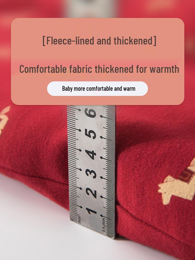 Warm Hooded Winter Baby Bodysuit with Hand & Foot Covers