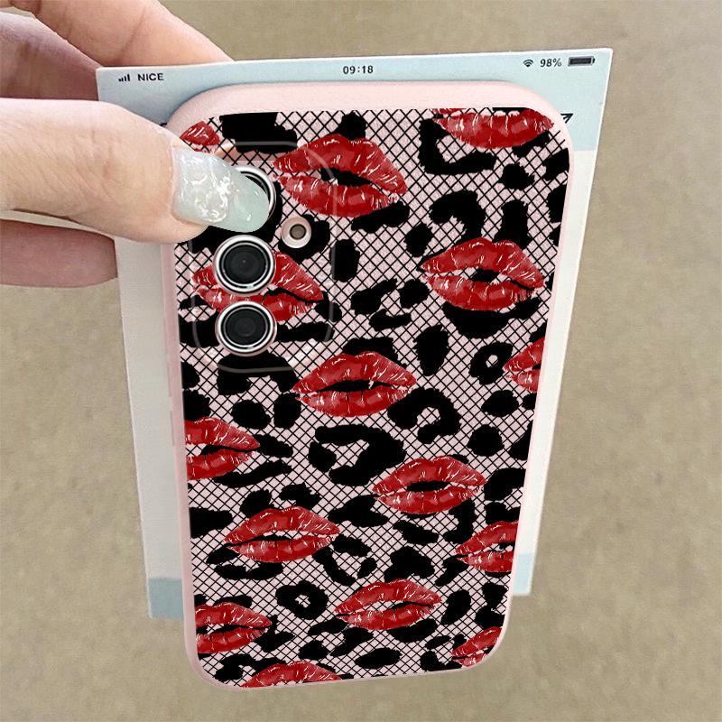Bowknots Leopard Print Case For Samsung S26 S25 Ultra S24 S23 S22 S21 FE A15 A35 A55 A16 A36 A56 A17 A18 A37 A57 5G Leather Texture Soft Cover
