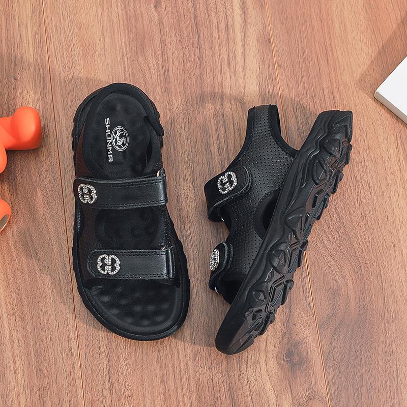26-37 Children's Large Anti Slip Waterproof Fashion Velcro Sandals Outdoor Beach Shoes Children's Shoes