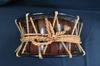 Vintage Japanese Wooden Wadaiko Drum Shime Daiko Taiko with Stand & Stick, As-is