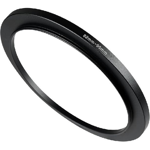 72-77mm Metal Step-Up/Down Ring Adapter Compatible with Mirrorless Cameras DSLR Lens, UV CPL ND Filter Thread Converter, Black