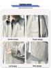 Men's Long Sleeve White Shirt - Autumn 2025 Casual Hong Kong Style Button-Down Shirt for Teens and Boys