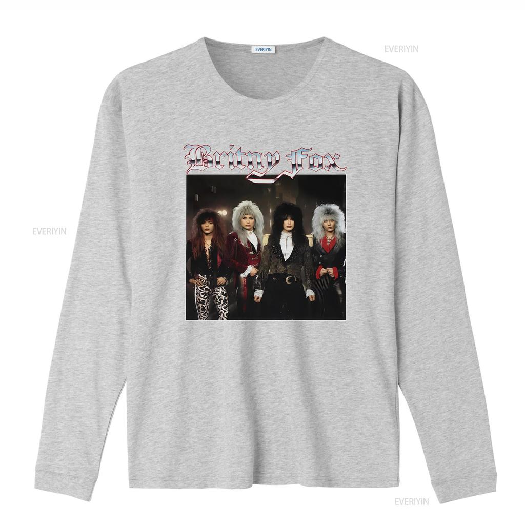 BRITNY FOX Band T Shirt for Fans S 5XL Rock Style NW02323 vintage Washed Breathable Soft Comfortable Stretched Versatile homme