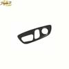 For - Toyota RAV4 Carbon Fiber Steel Seat Button Handle Panel Cover Trim