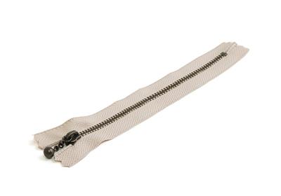 Ball Zipper 40cm 10pcs Beige Y.K.K 3GKB40-572