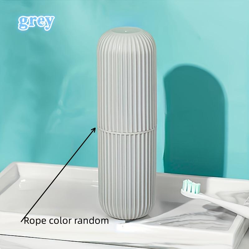 Travel Stripe Toothbrush Box Portable Wash Mouth Cup Brush Cup Set Teeth Set Teeth Set Teeth Jar Nordic Simple Toothbrush