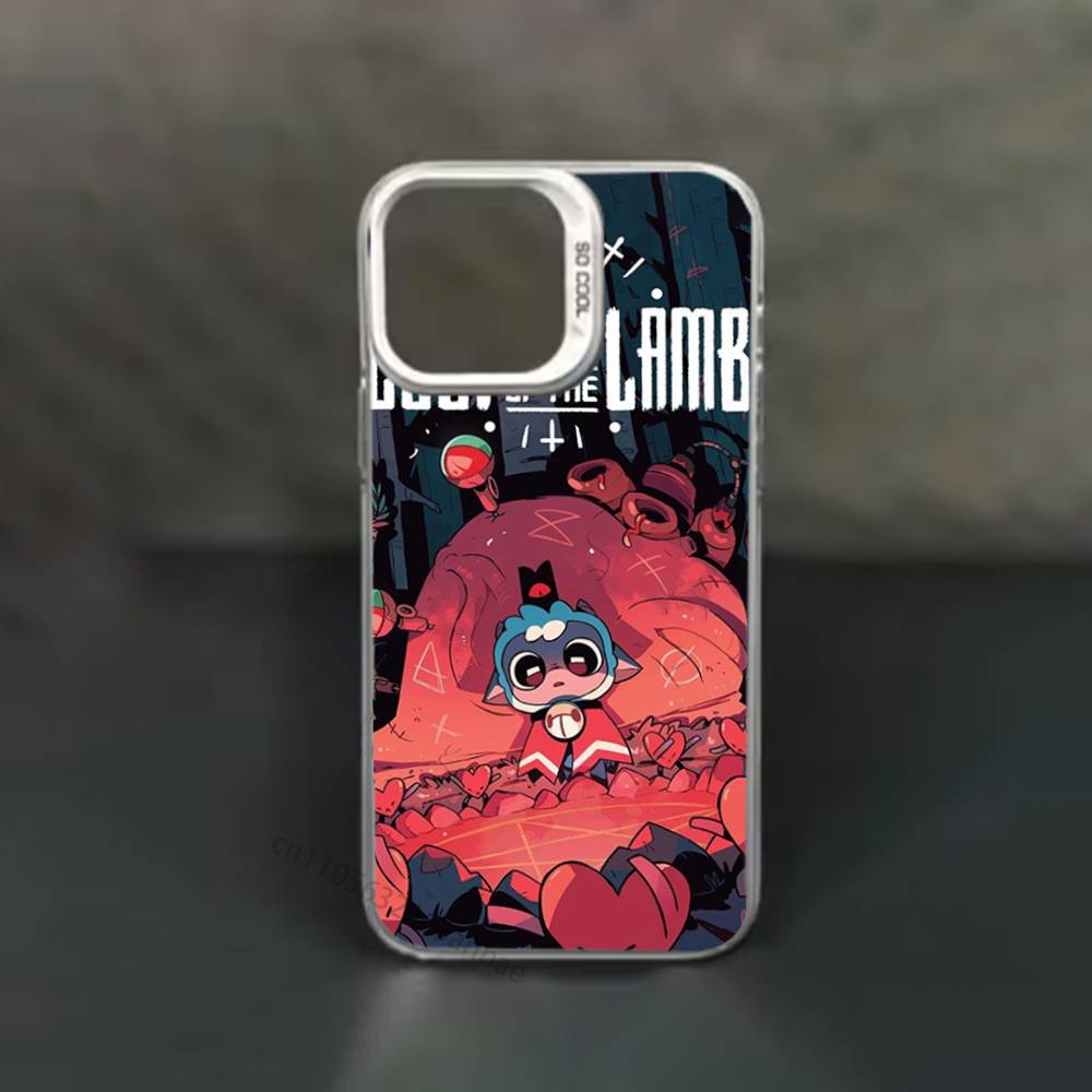 Cult Of The L-Lamb Game Phone Case for iPhone 15 16 Pro Max Air SE 11 13 Pro 14 Plus 12 11Pro 15Pro Max 16e Cover