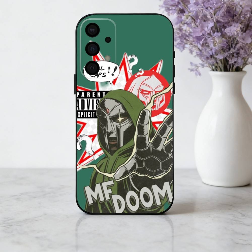 M-MF-DOOMs-RapperS  Phone Case For Samsung Galaxy A73,A72,A71,A70,A53,A52,A51,Soft Silicone Black Cover