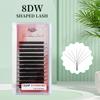 Goddess W Eyelash Extension 2D/3D/4D/5D/6D/7D/8D W Fake Lashes 0.07 C D M/LU Premade Volume Fans Individual Eyelashes