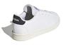 adidas Neo ADVANTAGE Abrasion Resistant Low Top Skateboard Shoes White Black Kids' GW6487