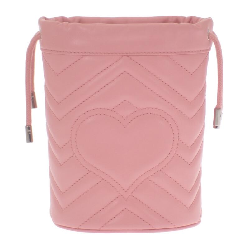 GUCCI 575163DTDRP5815 Shoulder Bag pink leather Women