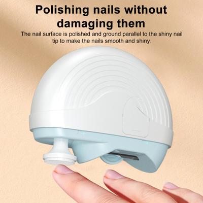 Electric Nail Clipper 3 Speed Automatic Nail Trimmer with LED Light USB Rechargeable Baby Kids Adults Seniors Toenails Fingernail Cutter Polisher